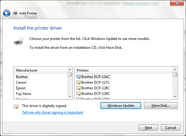 windows 10 not installing network printers
